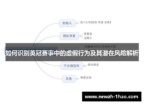 如何识别英冠赛事中的虚假行为及其潜在风险解析